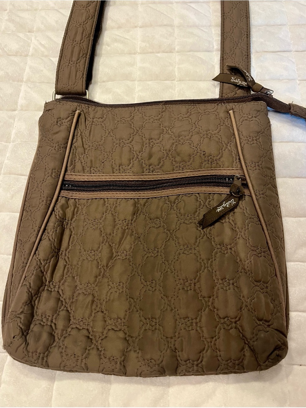 thirty-one Quilted Crossbody Bag - Brown